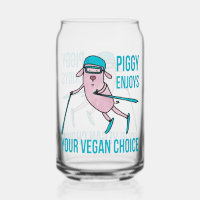 Piggy Enjoys Your Vegan Choice -