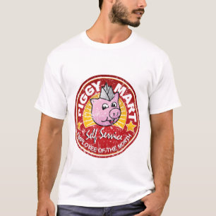 Piggy Handelszentrum-Angestellter des Monats T-Shirt