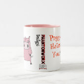 Piggy Hasse Sie Tasse (Mittel)