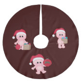 Piggy Helfer-Weihnachtsbaum-Rock Polyester Weihnachtsbaumdecke (Vorderseite)