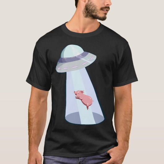 Piggy In Space T-Shirt (Vorderseite)