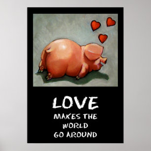 PIGGY LIEBE-PLAKAT POSTER