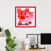 PIGGY PIGLET POSTER (Heimbüro)