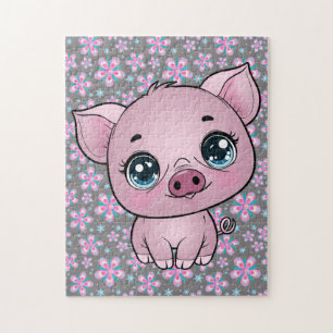 Piggy Piglet Puzzle für Kinder und alle