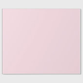 Piggy Pink Glossy Wrapping Paper Geschenkpapier (Flach)
