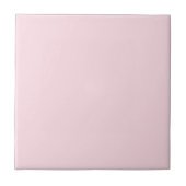 Piggy Pink Solid Color Fliese (Vorderseite)