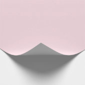 Piggy Pink Solid Color Geschenkpapier (Ecke)