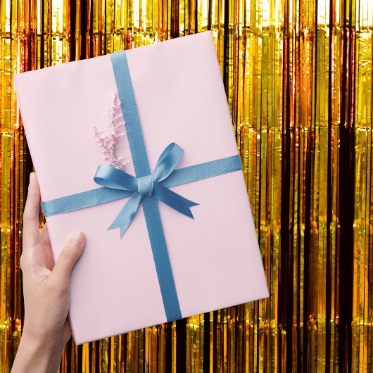 Piggy Pink Solid Color Geschenkpapier