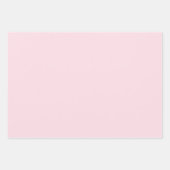 Piggy Pink Solid Color Geschenkpapier Set (Vorderseite 2)