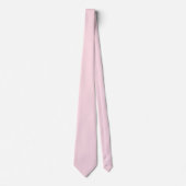 Piggy Pink Solid Color Krawatte (Vorderseite)