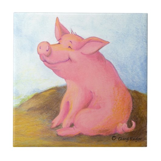 Piggy Pinkles/Fliese Fliese (Vorderseite)