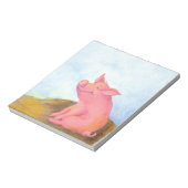 Piggy Pinkles / Notepad Notizblock (Rotiert)