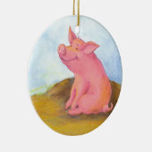 Piggy Pinkles/Verzierung Keramik Ornament (Rechts)