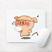Piggy Pirouetten Mousepad (Mit Mouse)