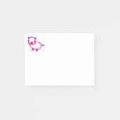 Piggy Post-it Post-it Klebezettel (Vorderseite)