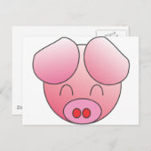PIGGY POSTKARTE (Vorne/Hinten)