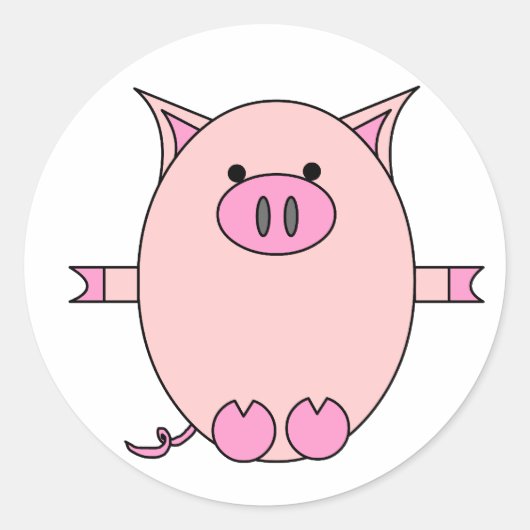 Piggy Power Stickers (Vorderseite)
