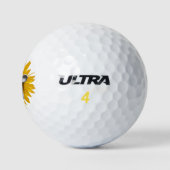 Piggy Sunflower Golfball (Logo)