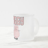 Piggy T - Shirts und Geschenke Mattglastasse (VorderseiteRechts)