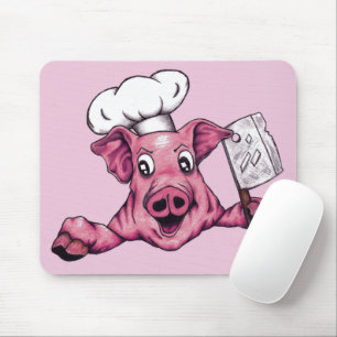 Piggy The Hamicide Maniac Cartoon Schweinefleisch  Mousepad