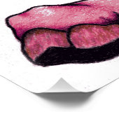 Piggy The Hamicide Maniac Cartoon Schweinefleisch Poster (Ecke)