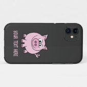 Piggy Throw Case-Mate iPhone Hülle (Rückseite (Horizontal))