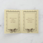 Piggy und Fotografie-Gruß-Karte I Vintage Karte (Innenseite)