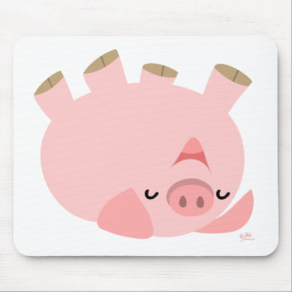 Piggys, Spaß mousepad habend
