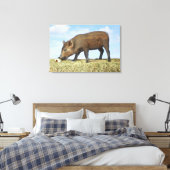 Piglet Eating Leinwanddruck (Insitu (Schlafzimmer))