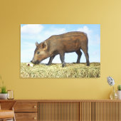 Piglet Eating Leinwanddruck (Insitu (Wohnzimmer))