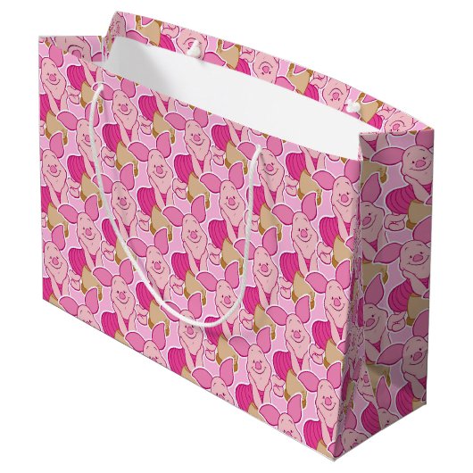Piglet Large Gift Bag Große Geschenktüte (Rückseite Schrägansicht)