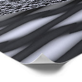 Piglet Playing Piano Poster (Ecke)