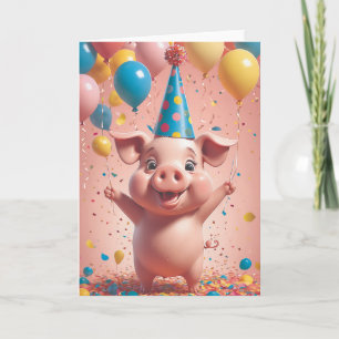 Piglet's Sunny Day Out Karte