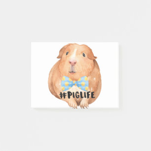 #piglife Meerschweinchen Post-it Klebezettel
