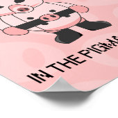 Pigmasken-Poster Poster (Ecke)