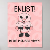 Pigmasken-Poster Poster (Vorne)