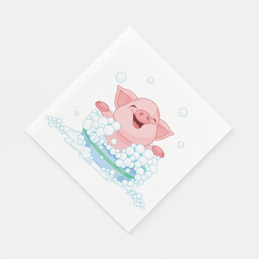 Pigment, das ein Bath Paper Napkins einnimmt Serviette (Ecke)