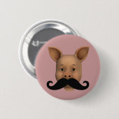 Pigment mit Mustache Button (Vorne & Hinten)