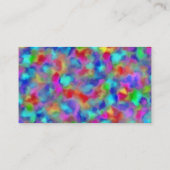 Pigmentierte Pigmente Visitenkarte (Rückseite)