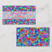 Pigmentierte Pigmente Visitenkarte (Vorne/Hinten)