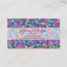 Pigmentierte Pigmente Visitenkarte