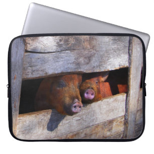 PigPen Pair Peking Schweine Laptopschutzhülle