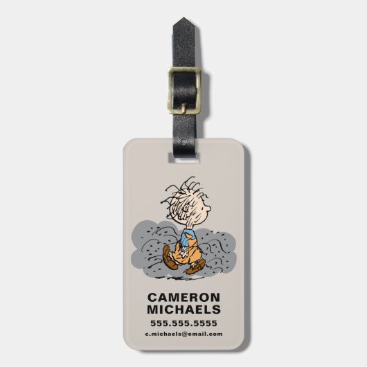 Pigpen Walking Cloud Gepäckanhänger (Vorderseite vertikal)