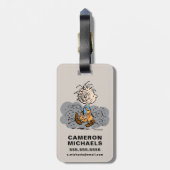 Pigpen Walking Cloud Gepäckanhänger (Rückseite vertikal)