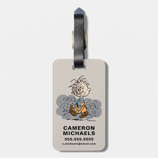 Pigpen Walking Cloud Gepäckanhänger (Rückseite vertikal)