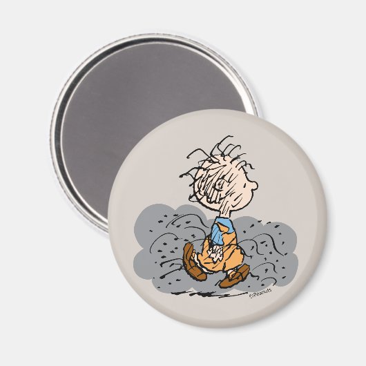 Pigpen Walking Cloud Magnet (Vorderseite/Rückseite)