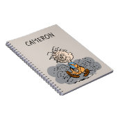 Pigpen Walking Cloud Notizblock (Rechte Seite)