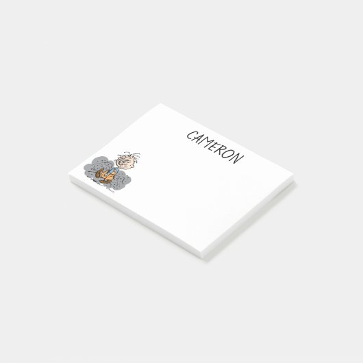 Pigpen Walking Cloud Post-it Klebezettel (angewinkelt)