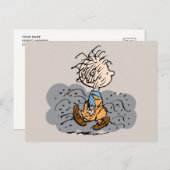 Pigpen Walking Cloud Postkarte (Vorne/Hinten)