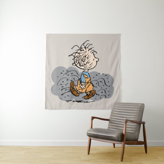 Pigpen Walking Cloud Wandteppich (Beispiel)